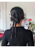 撮影用ヘアセット