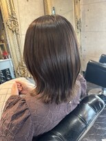 ノイズヘアー(NOISEHAIR) ロブ×ブラウンベージュ