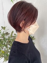 トレヘアー 京都 烏丸(tRe hair)&nbsp;ショート　ボブ　ウルフ　髪質改善　白髪ぼかし　トリートメント