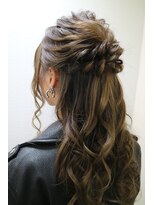 エヌエービー 池袋店(N.A.B.)&nbsp;ハーフアップ（ヘアセット）