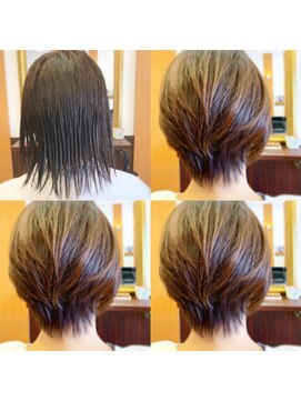 リノヘア 長野岡谷店(RINO Hair) 吉瀬さんショート