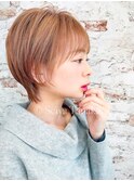 マニッシュショート美髪のススメ上品フレンチボブイルミナカラー