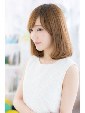 ミック ヘアアンドビューティー 大山店(miq Hair&Beauty) ほんのり甘い♪フェミニンワンカールb