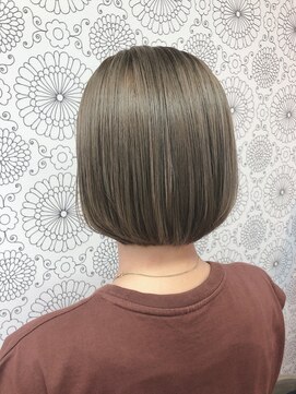 ミヤタ美容室(MIYATA) 大人ブルージュカラー☆ストレートボブ