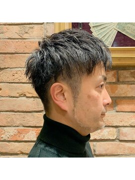 ヒロギンザ 新橋日比谷口店(HIRO GINZA) メンズツーブロックスタイル　刈り上げ