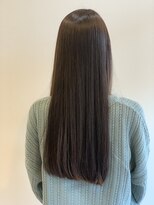 フレンズ 環状通東店(friend's)&nbsp;ダークブラウン_アッシュベージュ Aラインボブ