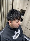 ツーブロック形状記憶パーマ