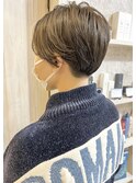 福山市美容室Caary 刈り上げスッキリベリーハンサムショート