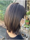 くびれヘア/アッシュグレー☆  [北習志野駅/ショートボブ]