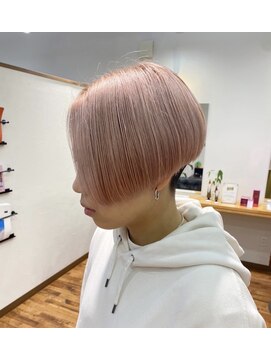 ハウリーヘアアンドスパ(HAURY hair&spa) ピンクベージュ