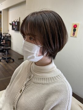 ルードノエル(Rue de Noel) 【バッサリカット】似合わせショートボブ