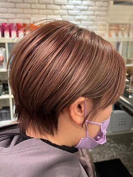 ディフィーノ 青山(DIFINO) 【DIFINO 青山】マッシュショートボブ/オレンジブラウン