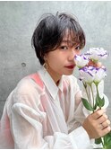#ミルクブラウンナチュラルショート
