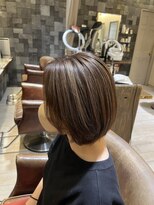 シャイン ヘア ブレンド 二子玉川(Shine hair blend) 白髪ぼかしハイライト×大人ベージュ