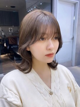 ロンドアヴァントゥス 池袋(Lond aventus) 韓国レイヤー/韓国風/ボブ/髪質改善/黒髪/ブリーチなし〔池袋〕