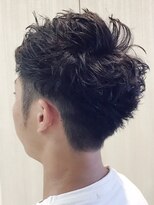 ヘアークリアー せんげん台&nbsp;メンズ 無造作刈り上げツーブロック テーパーフェード