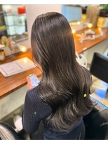 エファッセ 鴻巣2号店(efface)&nbsp;つやつやカラー×ナチュラルカラー×巻き髪ロング×艶髪