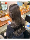 つやつやカラー×ナチュラルカラー×巻き髪ロング×艶髪