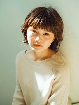 エクファ ヘア シェリル 草津 南草津店(ex-fa hair cherir) 切りっぱなしボブエアリーロング美髪のススメピンクブラウン