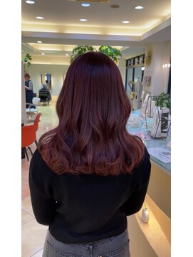 シュヴー 西葛西(CHEVEUX) 【大人気】チェリーピンクのインナーカラー