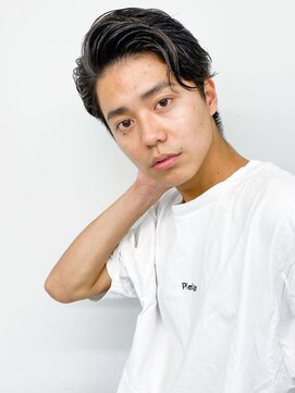 ファイン 美容室 深川店(FINE) ワイルドアップバング　スキンフェード　アイロンパーマ