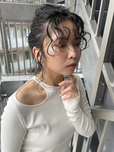 リラス 博多(rilas)&nbsp;ミディアムパーマアレンジ