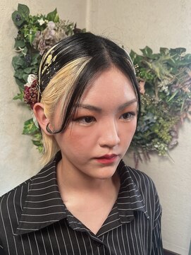 ヘアーズ ラブリージョブリー(hair's Lovely Jubbly) 【横田】しっとりゴールドメイク