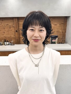 トゥコ(tuco) ウルフパーマ ウルフ パーマ 前髪 ショート ボブ カット