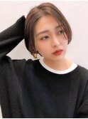 Say.ree ハンサムショート メンズライク ミルクティーアッシュ