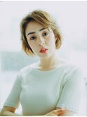大人ウェーブショート/20代/30代/40代/ハレマチ通り
