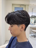 ニコ トウキョウ ヨコハマ(nico)&nbsp;メンズ/センターパート/ニュアンスパーマ