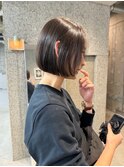 首が綺麗に見えるコンパクトbob