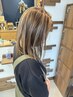 カット＋ハイライトカラー【マイクロバブル付き】