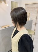 白髪ぼかしハイライトカラー