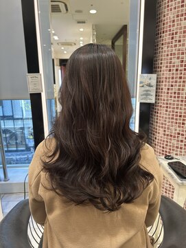 アピッシュ ギンザ(apish ginza) コテ巻き風パーマ/ロングパーマ/デジタルパーマ/前髪パーマ