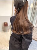 春はチョコレートカラー
