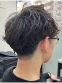 マッシュパーマ