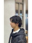 前上がりスパイラルパーマ