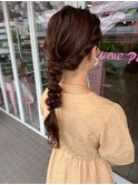 美髪ケア＊大人かわいい＊ヘアセット20代30代40代☆【Pink】