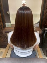 ヘアリゾート粋 ティガ 池袋店(tiga)&nbsp;艶髪/ストレート/髪質改善/ナチュラル/ツヤ感/まとまり/うるツヤ