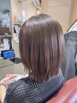 エム インターナショナル 春日部本店(EMU international) 小顔見えする結べるボブ