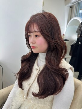 ネモネ バイ ミリー 梅田茶屋町(nemone by milly) 【梅田茶屋町】レイヤーカット×ピンクブラウン