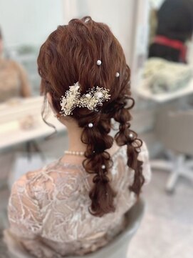 ヘアセットサロン ミント(Hair set salon MINT) 編みおろしツイン