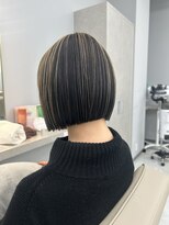 ネイロ 北千住(NeiRo) ショートカットショートボブレイヤーボブブリーチなしカラー