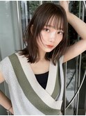 20代30代トレンドなレイヤーカットハッシュカットレイヤーボブ