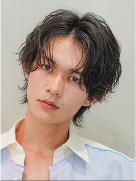 フィフス トウキョウ (fifth TOKYO) 渋谷フェザーパーマメンズカットガイルヘア30代