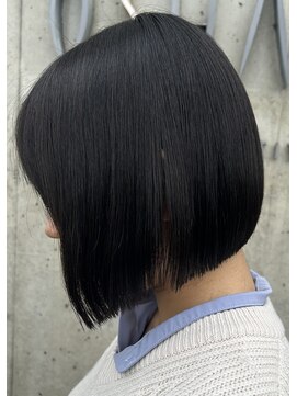 オシャレドロボウ ビス OSHARE DOROBO bis 【オシャドロ/京田辺/新田辺】切りっぱなし重めボブ