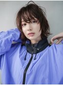 【GEEKS渋谷】冬カラー/ボルドーカラー/ウルフボブ/シャギーボブ