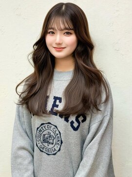 セルカ 新宿(CERCA) 新宿韓国風レイヤーヨシンモリヘア/前髪、顔まわり