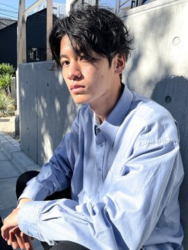 クオル 円山(QOL) センターパートニュアンス無造作ヘア